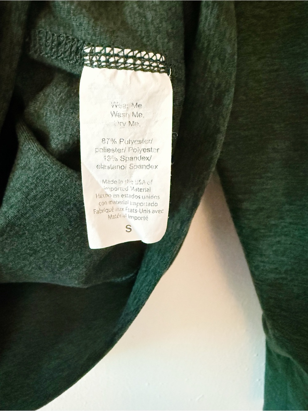 BEYOND YOGA Spacedye Everday Zip Up Hoodie Green Small - Picture 7 of 7